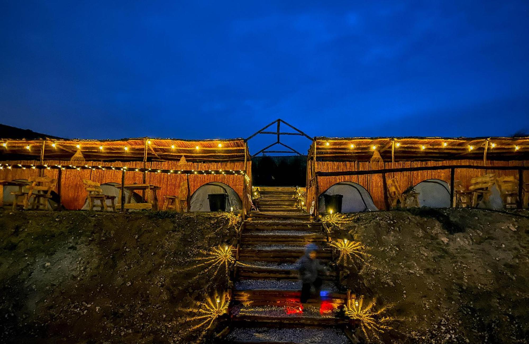 Ghar El Melh Outdoors Hotel Ra's al Jabal Eksteriør billede